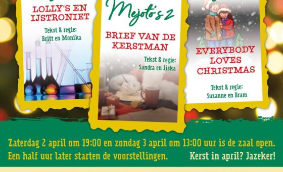Mejoto’s Kerst in april?