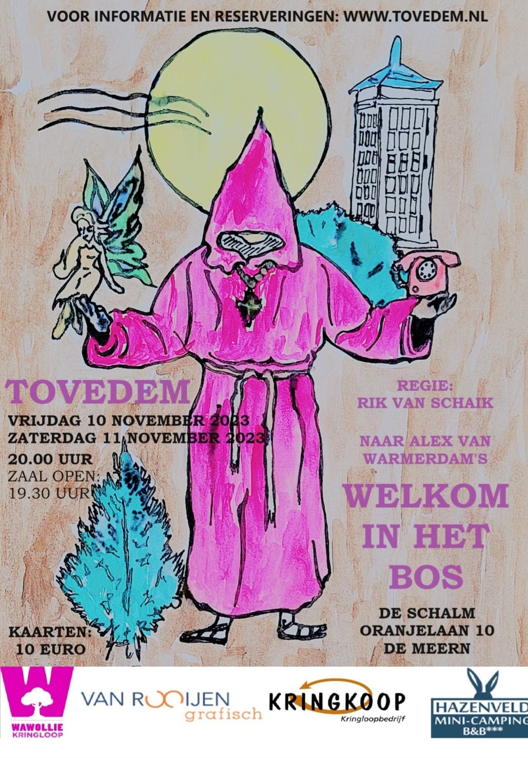 poster welkom in het bos Welkom in het bos