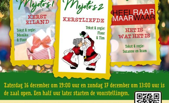 Mejoto’s met kerst op het toneel
